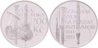200 Kč 2011 - 200 let Pražské konzervatoře
