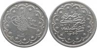 20 Piastr (Kurush) 1255 (rok 15) Constantinopol