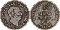 1/12 tolaru 1845 B           KM 194.2_tém.