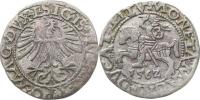 1/2 groš litevský 1562 - var. opis končí LITV / DVX . L.   1