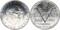25 Kroner 1970 - 25.výr. osvobození     KM 414    Ag 875  29