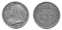 4 Pence 1894