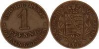 1 Pfennig 1865 B Cr. 109a