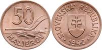 50 Haléř 1940 (CuNi)