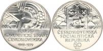 50 Kčs 1979 - IX. sjezd KSČ