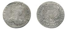 3 kr. 1761 b.zn.