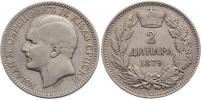 2 Dinar 1879