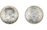 1/2 Dollar 1964 - Kennedy     Ag 900   pouzdro