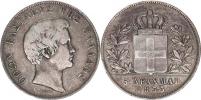 5 Drachmai 1833 minc. Mnichov           KM 20    "RR"    21