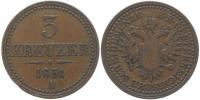 3 Krejcar 1851 A