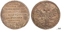 Medaile na obléhání Vídně Turky 1683