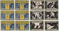 Grünberg (Zielona Góra) - 75 Pfennig 1921 - 6 ks různé