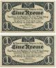 1 Koruna (1915-1918) perf.