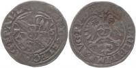1/2 Batzen (2 Krejcar) 1575 s tit.Maximiliána II.
