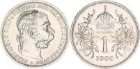 1 Koruna 1900 b.zn.
