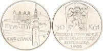 50 Kčs 1986 - Bratislava        kapsle