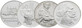 Zbierka pamätných mincí Československa 1918 - 1993 (102ks)