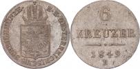 6 Krejcar 1849 B