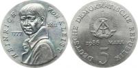 5 M 1986 A - Heinrich von Kleist         KM 112      "R"  Ni