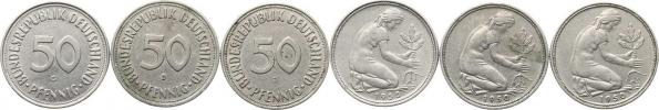 50 Pfennig 1950 D