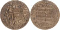 Vídeň - kalendářní medaile na rok 1946 - Mars v brnění s mečem a