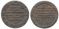Nesign. - pamětní medaile na vítězství spojenců nad Napoleonem 1814