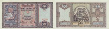 50 Ks 1940 sér. Oe    neperf.     Baj. 50