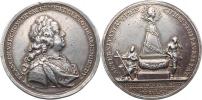 Velká medaile k úmrtí císaře 18.8. 1765