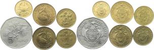 1 Cent 1982; +5 Cents 1981