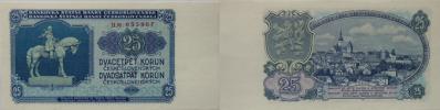 25 Korun 1953