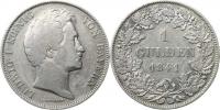 1 Gulden 1841        KM 414     Ag 900   10