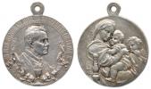 Nesign. - medaile k 50. výročí kněžského svěcení 1858 - 1908