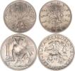 50 hal. 1931; +1 Kč 1938         2 ks   "sbírkové"
