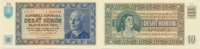 10 Ks 1939 sér. Ji 67     SPECIMEN - dole      Baj. 46b;  Hejz. 4
