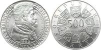 500 Schilling 1985 - 400. výr. Univerzity v Grazu       KM 2971