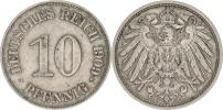 10 Pfennig 1909 E