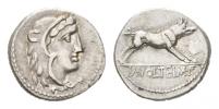 M. Volteius M.f.  Denarius circa 78 - Ex Negrini sale 21