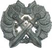 Vládní vojsko - čepicový odznak - postříbřený zinek