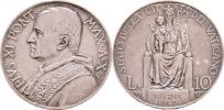 10 Lira 1931 - X.rok pontifikátu
