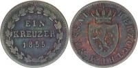 1 Kreuzer 1855 KM 67