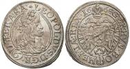 6 krejcar 1665 Praha - Margalík. Nech.-165