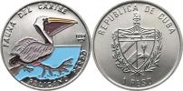 1 Peso 1994 - karibská Fauna