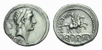 L. Marcius Philippus.  Denarius circa 56