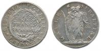 5 Francs rok 10 (1801)         C# 4;  Dav. 197         "R"