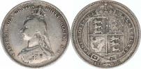1 Shilling 1888        KM 761      Ag 925  5