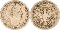 1/4 Dollar 1904