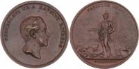 M.Krafft - AE portrétní medaile 1773 - hlava zprava