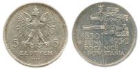 5 Zlotych 1930 - 100. výr. povstání       Y. 19