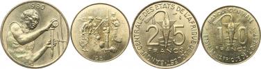 25 Francs 1980 - F.A.O.      "RR"    KM E9  (pouze 3 000 ks)