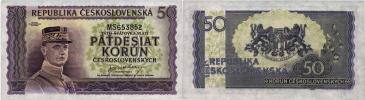 50 Koruna b.l.(1945)